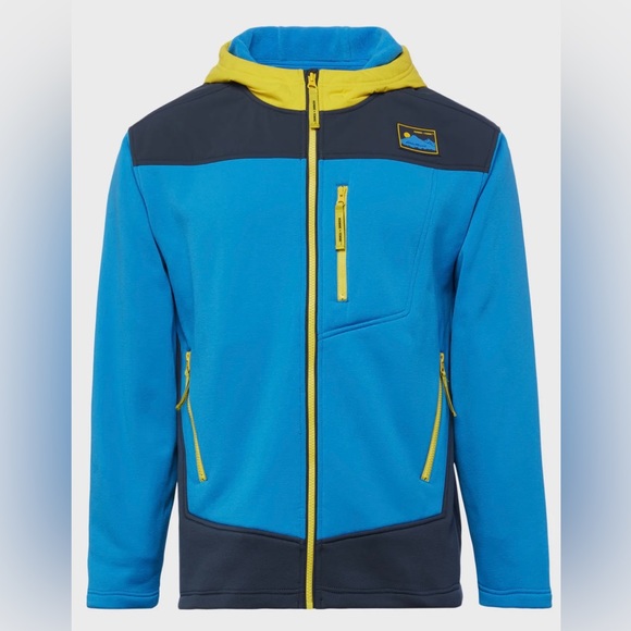 Eddie Bauer Other - HOMME FEMME X EDDIE BAUER FLEECE OUTBACK HOODIE MOSAIC BLUE - SIZE: XL > NWT